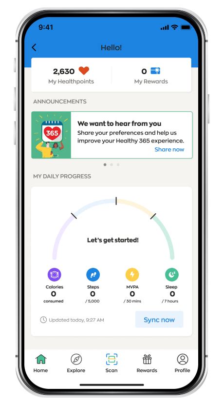 Healthy 365 app Frequently Asked Questions (FAQs) .